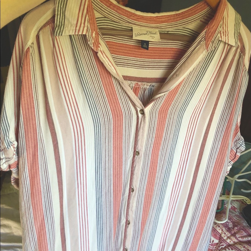 universal thread button up top!